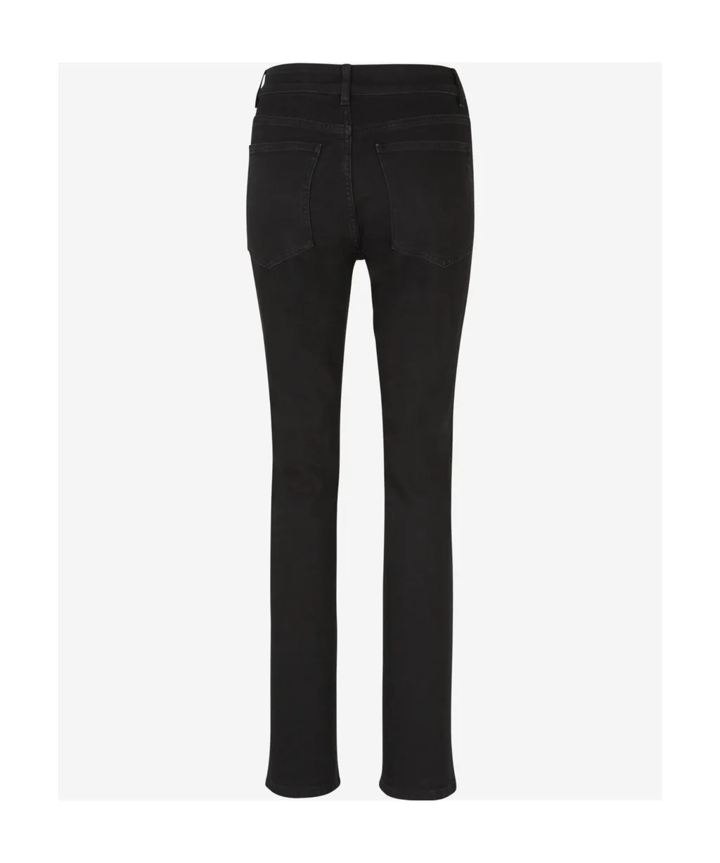 Stellen High-Rise Straight-Leg Jeans
