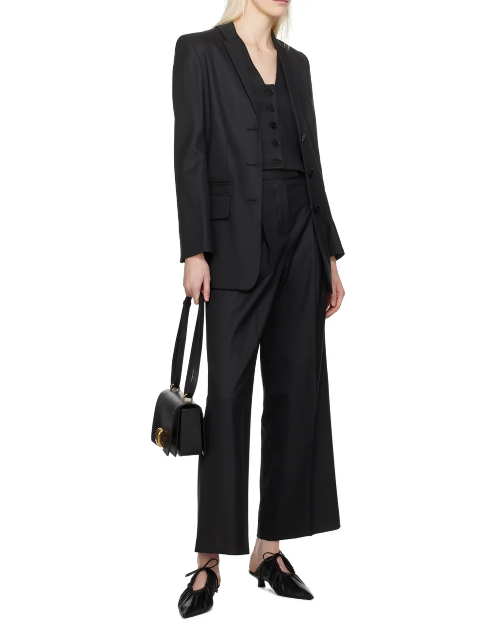V-Neck Single-Breasted Waistcoat