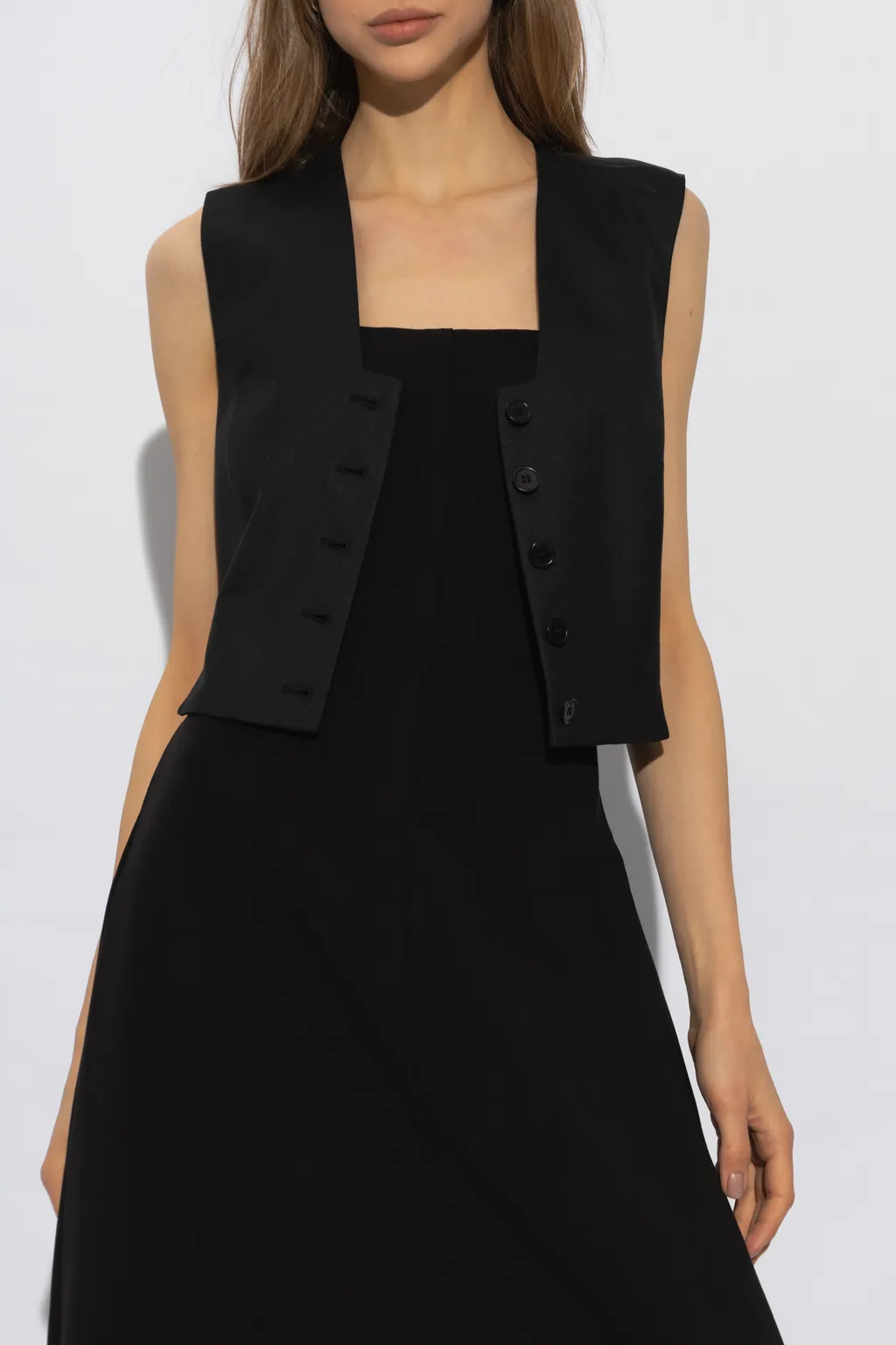 V-Neck Single-Breasted Waistcoat