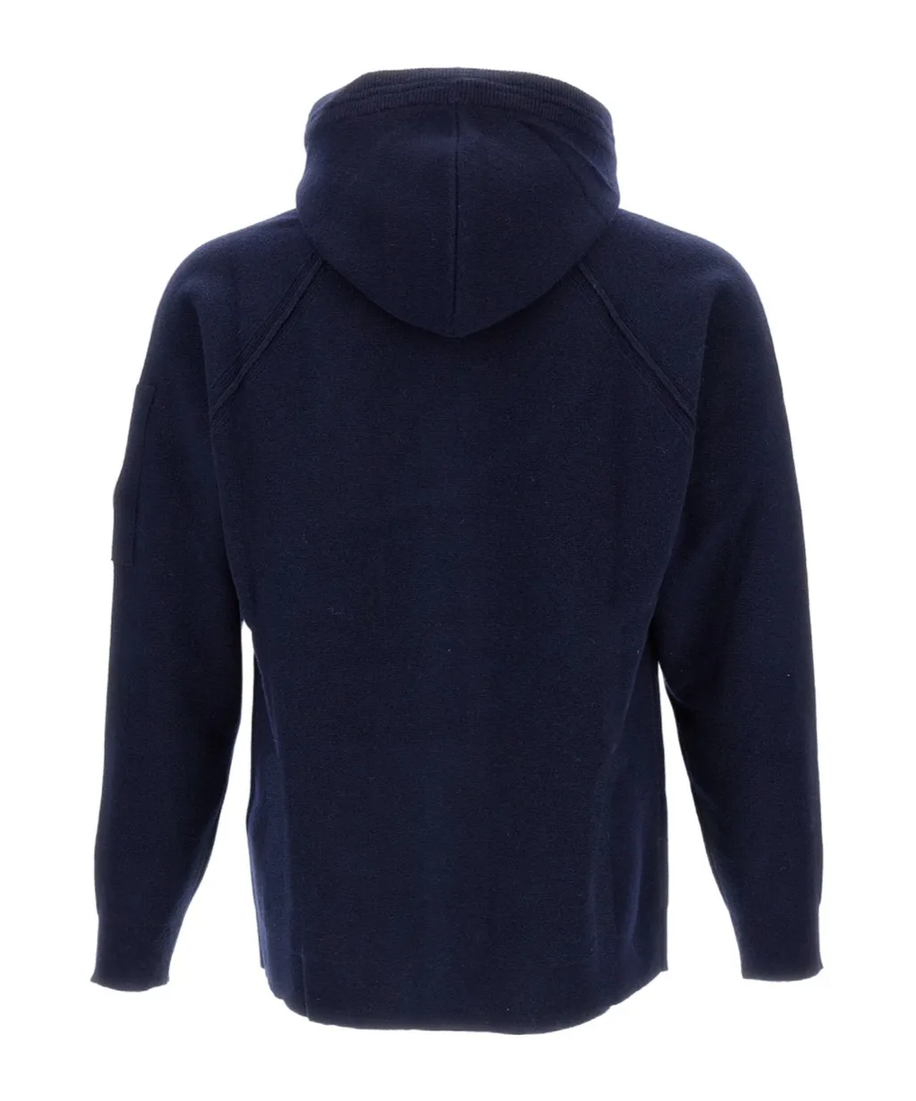 Hooded Zip Cardigan