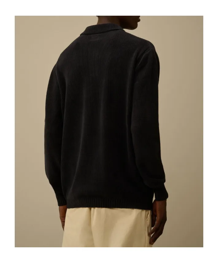 Chenille Polo Knitwear