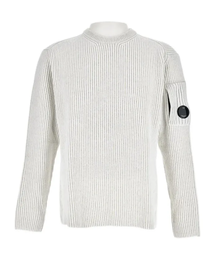 Knit Crewneck Lens Sweater