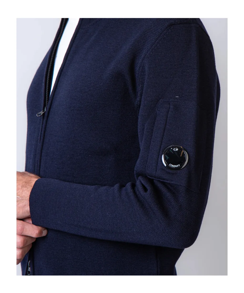 Zip-Up Cardigan Knitwear