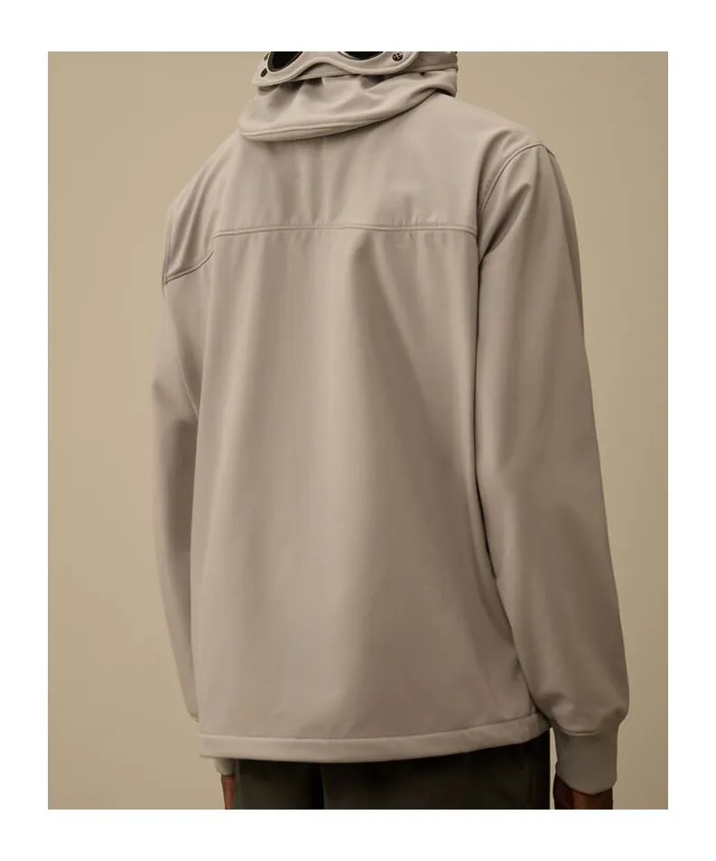 Hooded Zip-Front Jacket