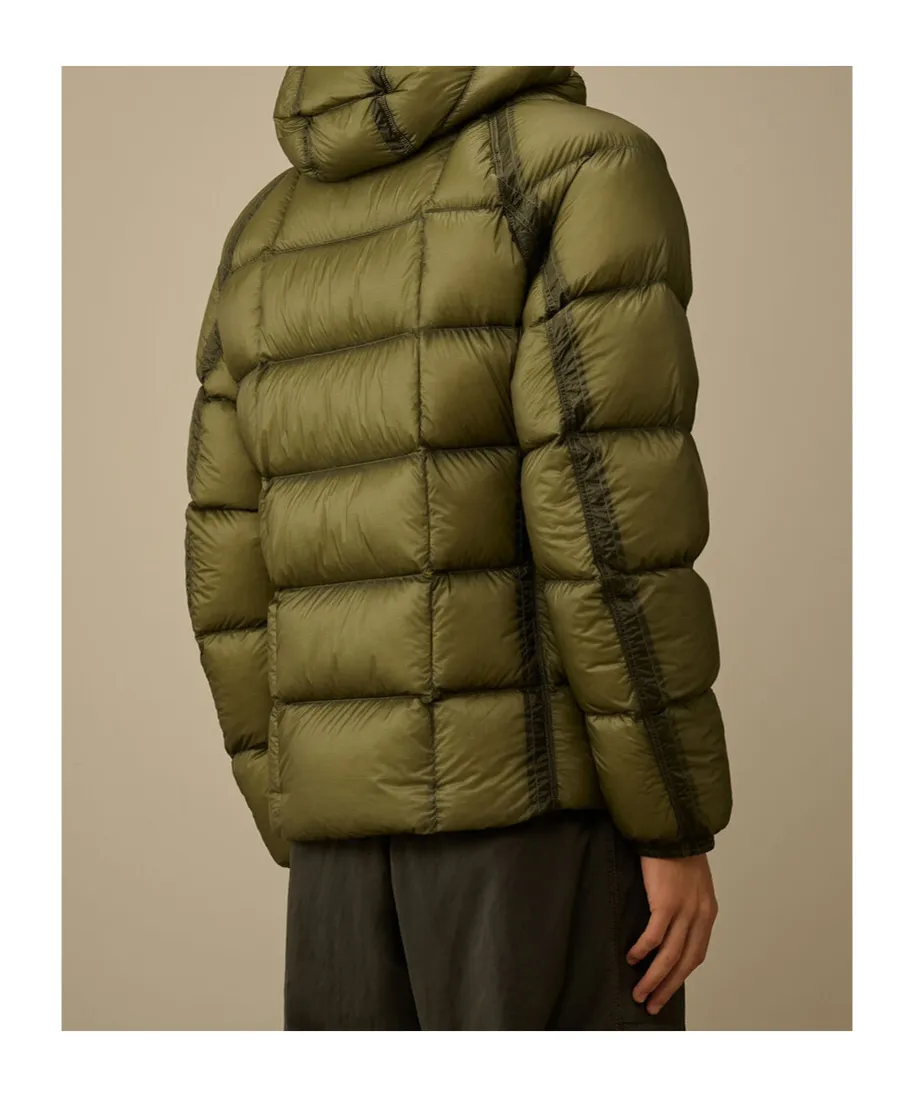 Lens-Detail Hooded Jacket