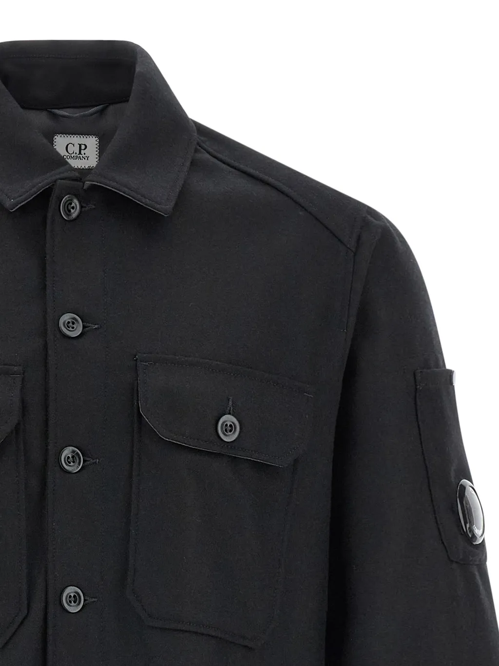 Button-Up Overshirt Jacket
