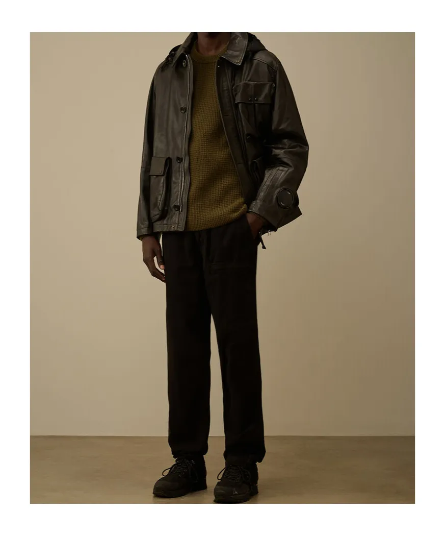 Goggle Hooded Jacket