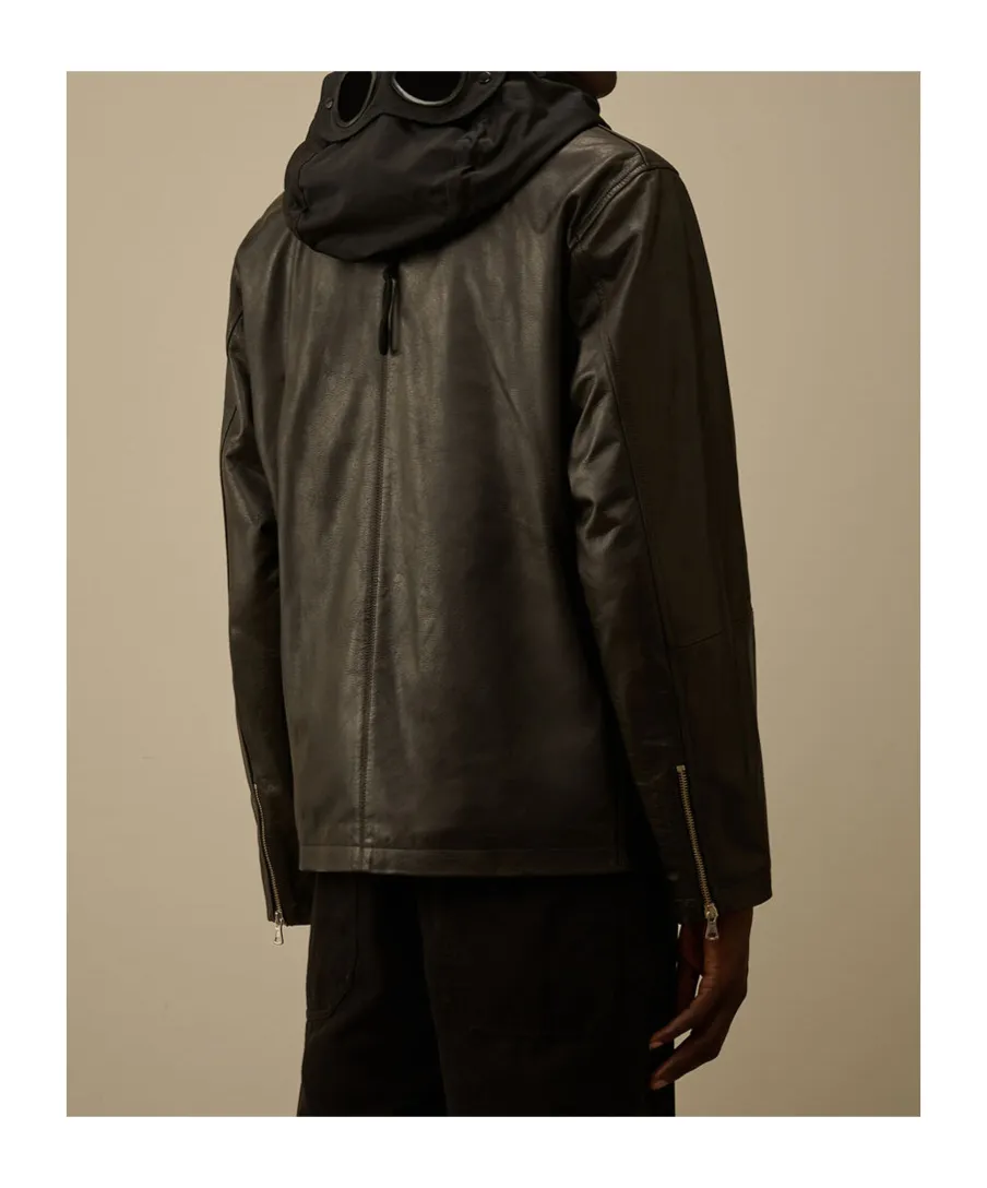 Goggle Hooded Jacket