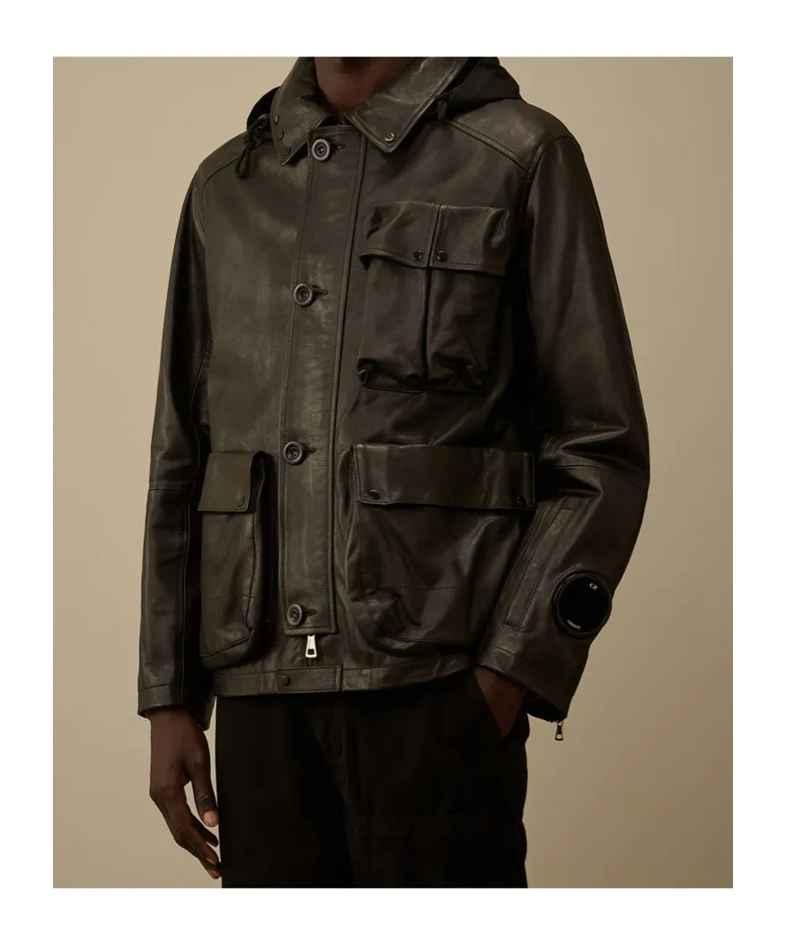 Goggle Hooded Jacket