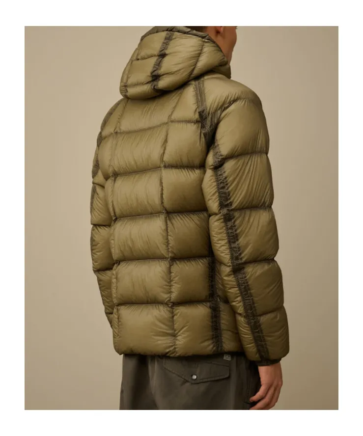 Lens-Detail Hooded Jacket