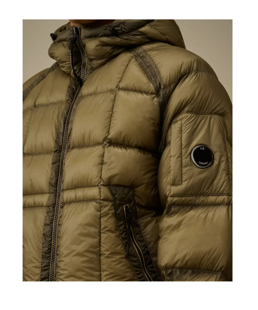 Lens-Detail Hooded Jacket