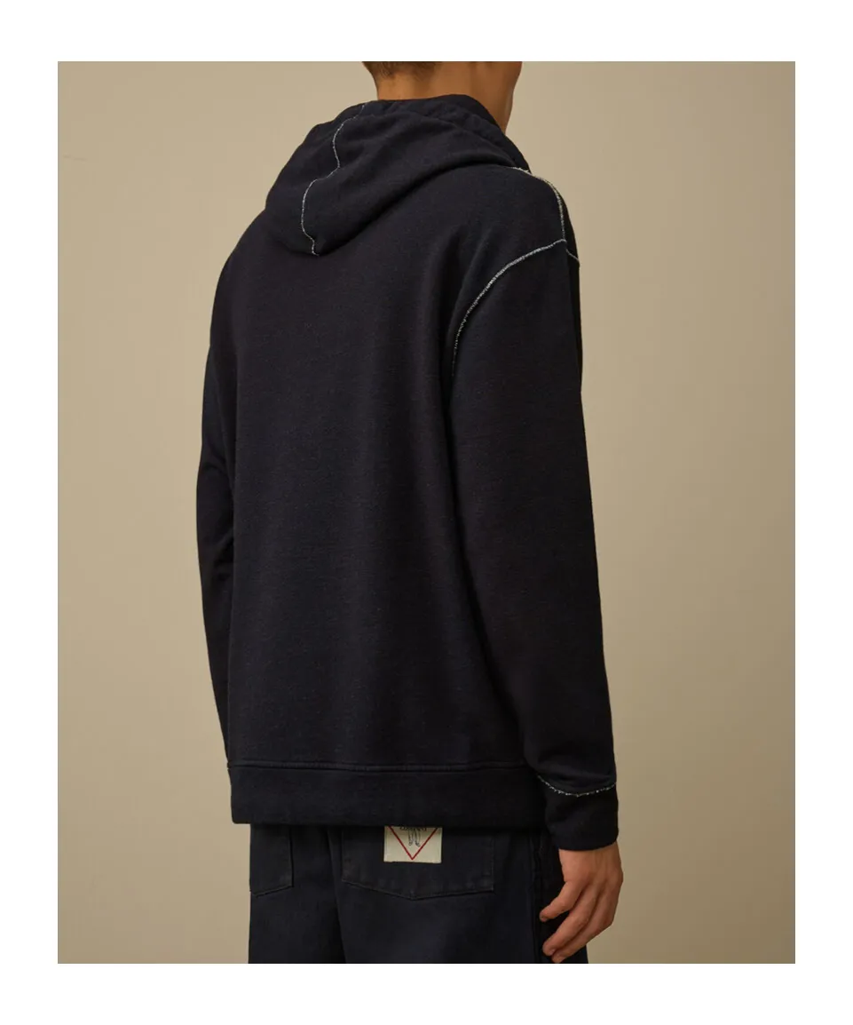 Indigo Hooded Sweater