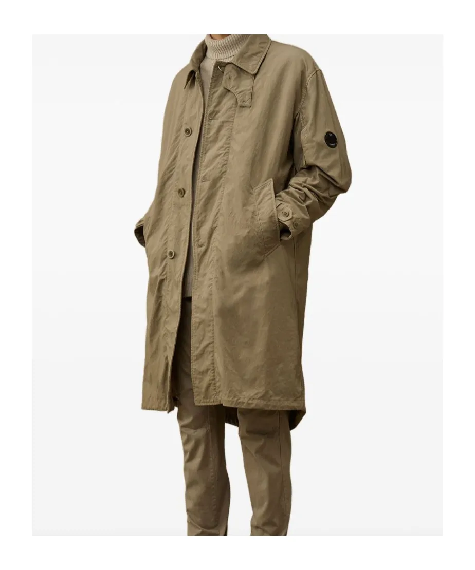 Lens Pocket Fishtail Coat