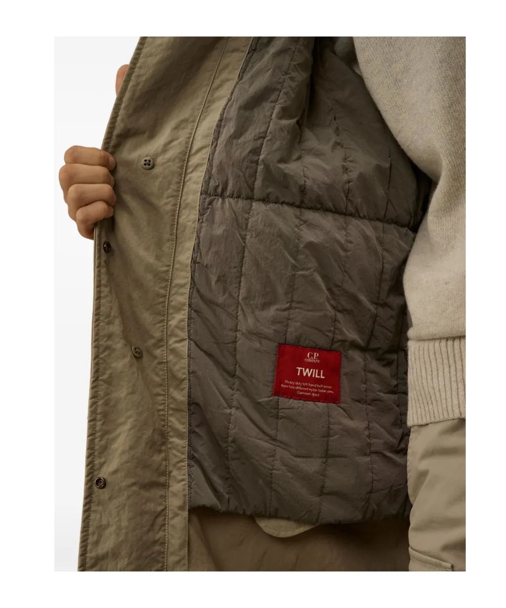 Lens Pocket Fishtail Coat