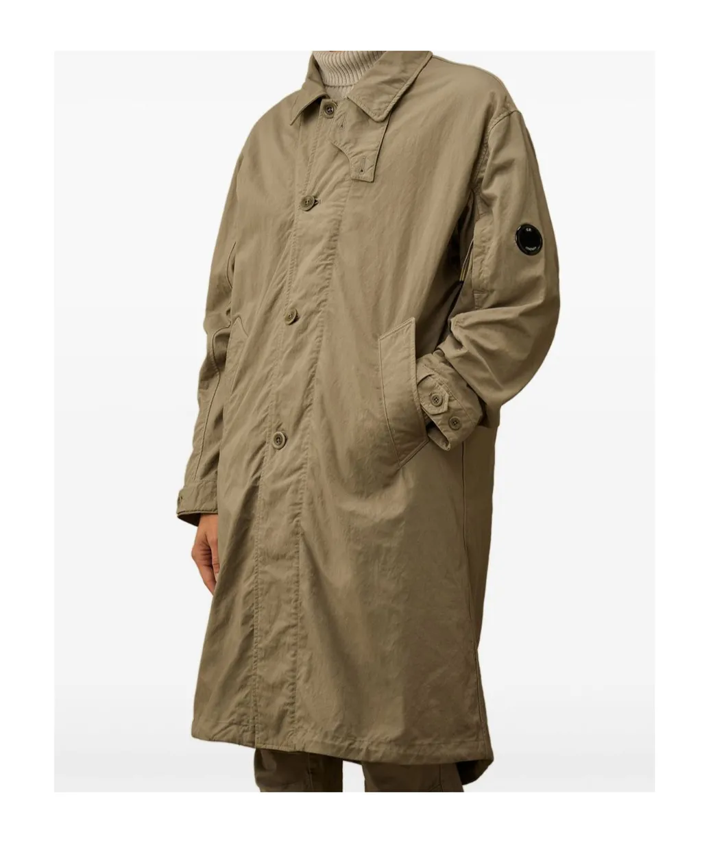 Lens Pocket Fishtail Coat