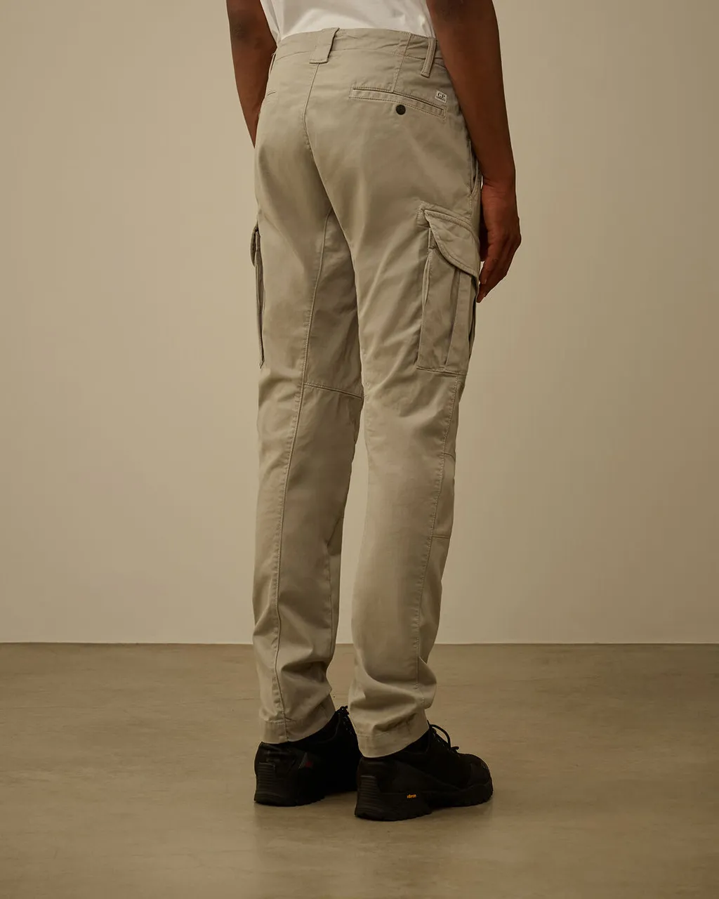 Lens-Detail Cargo Pants
