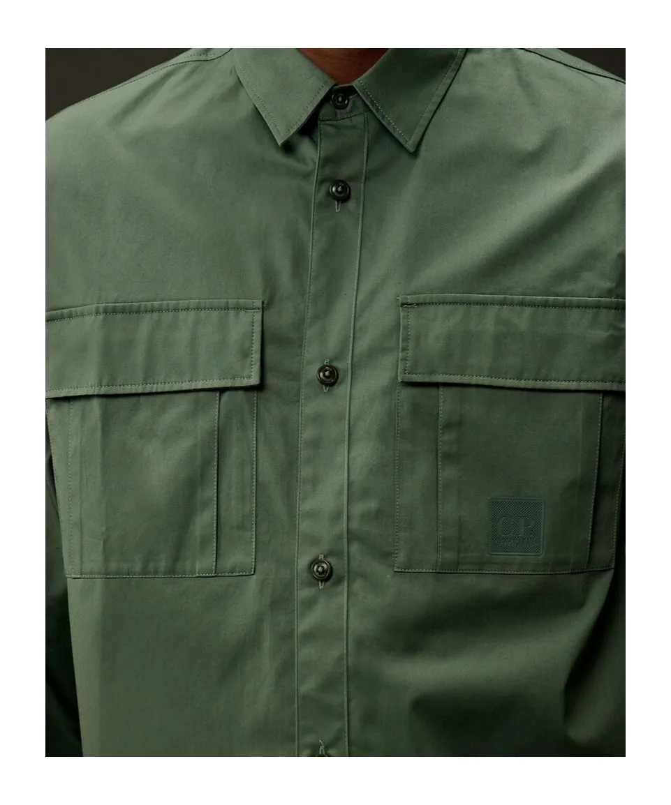 Gabardine Overshirt