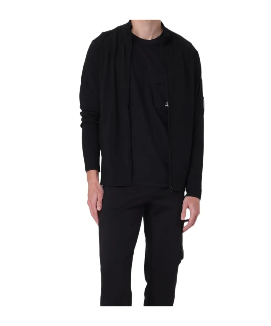 Long-Sleeved Knitted Cardigan