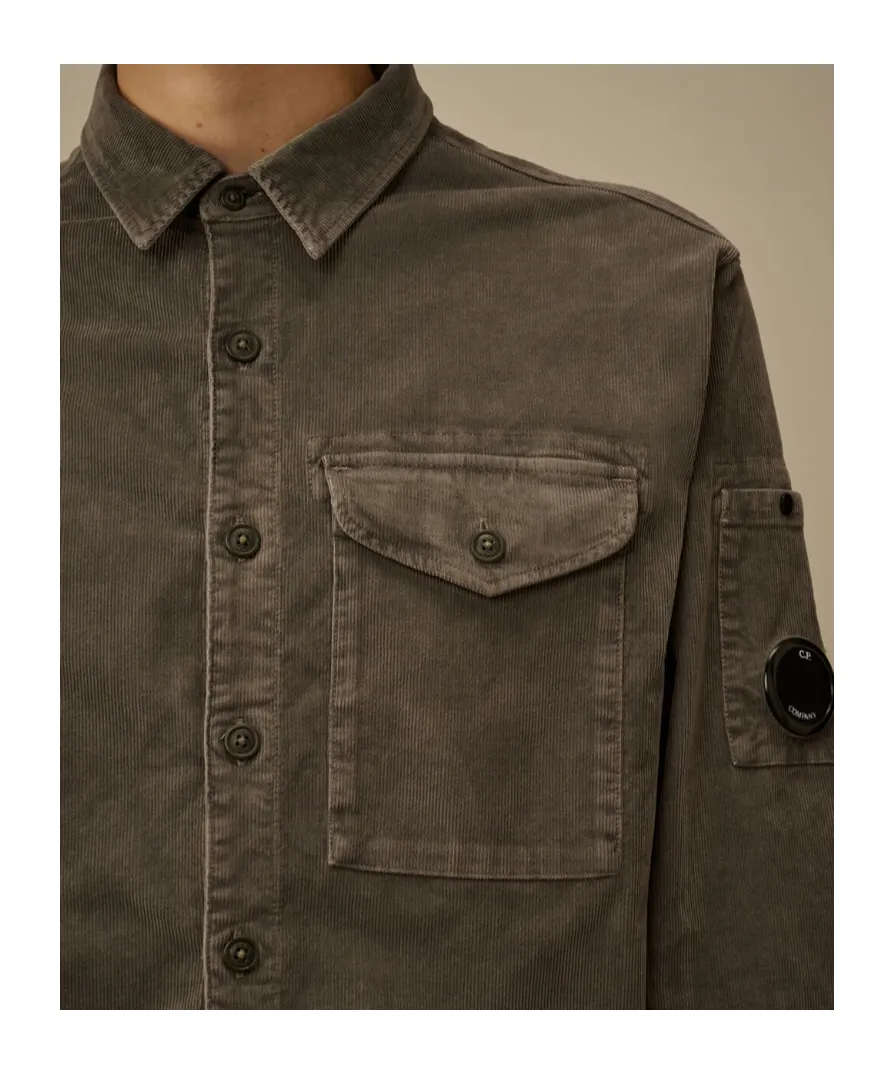 Corduroy Long-Sleeve Shirt