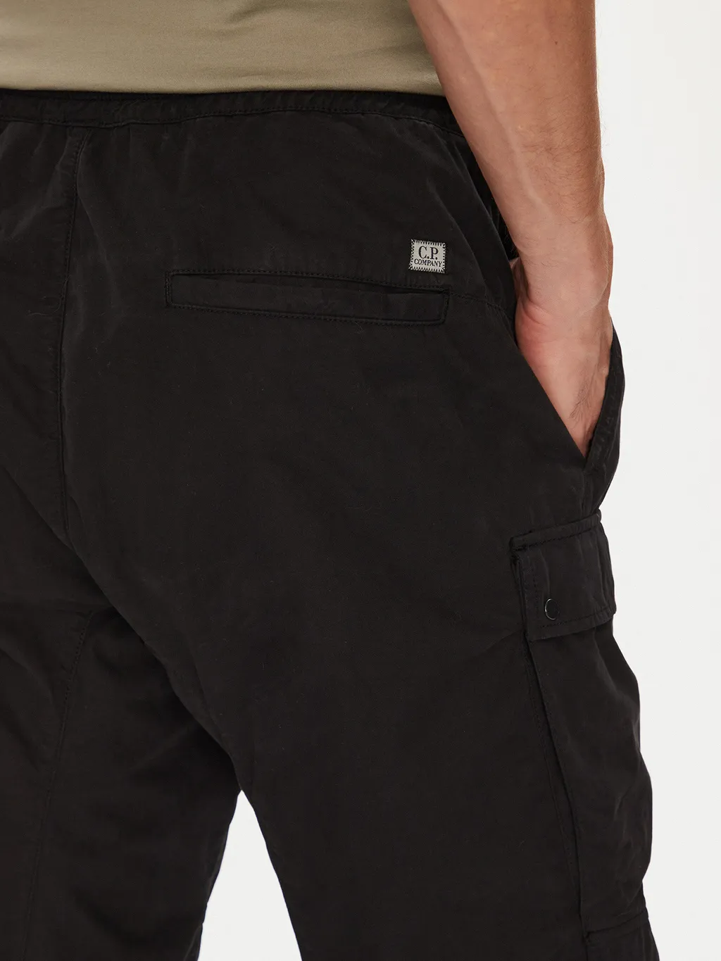 Elastic Waist Casual Pants