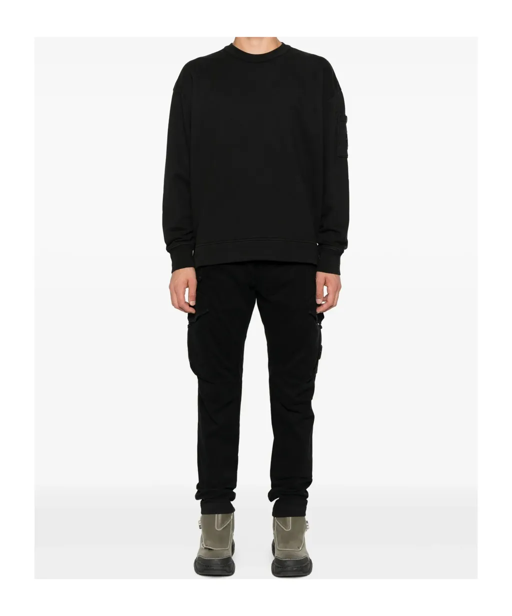 Lens-Detail Cargo Pants