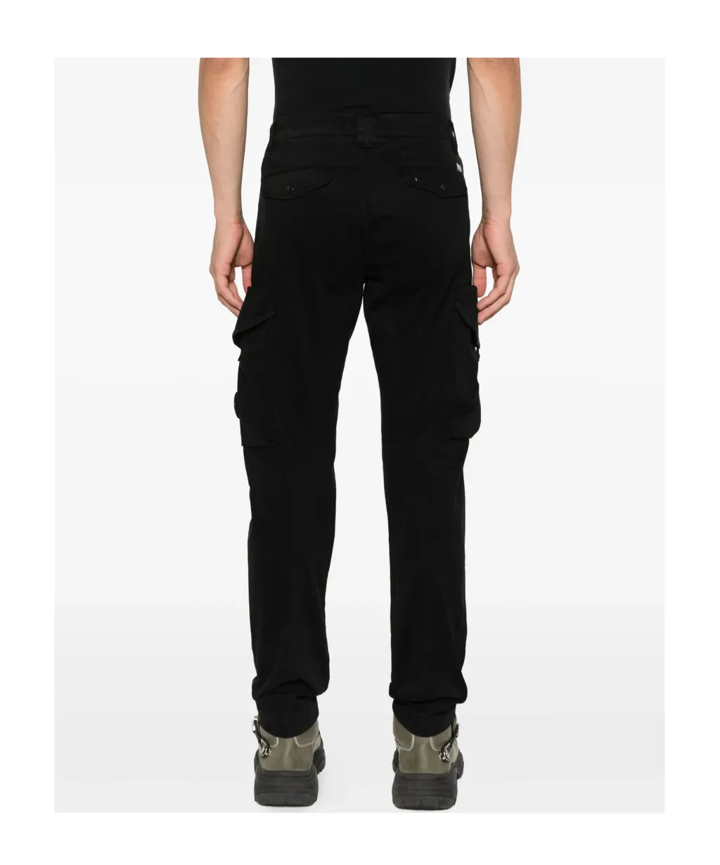 Lens-Detail Cargo Pants