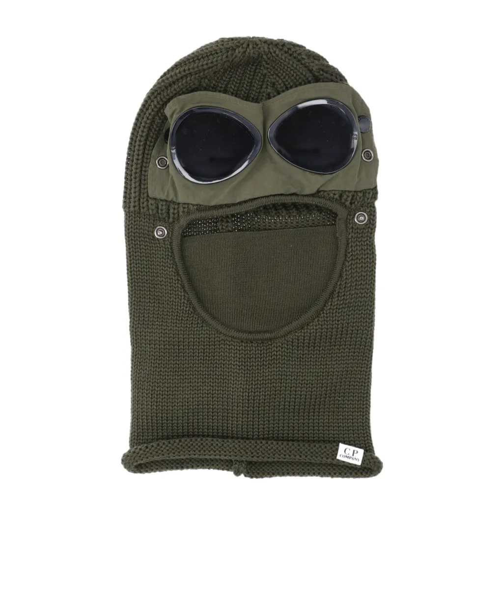 Goggle-Lens Wool Balaclava