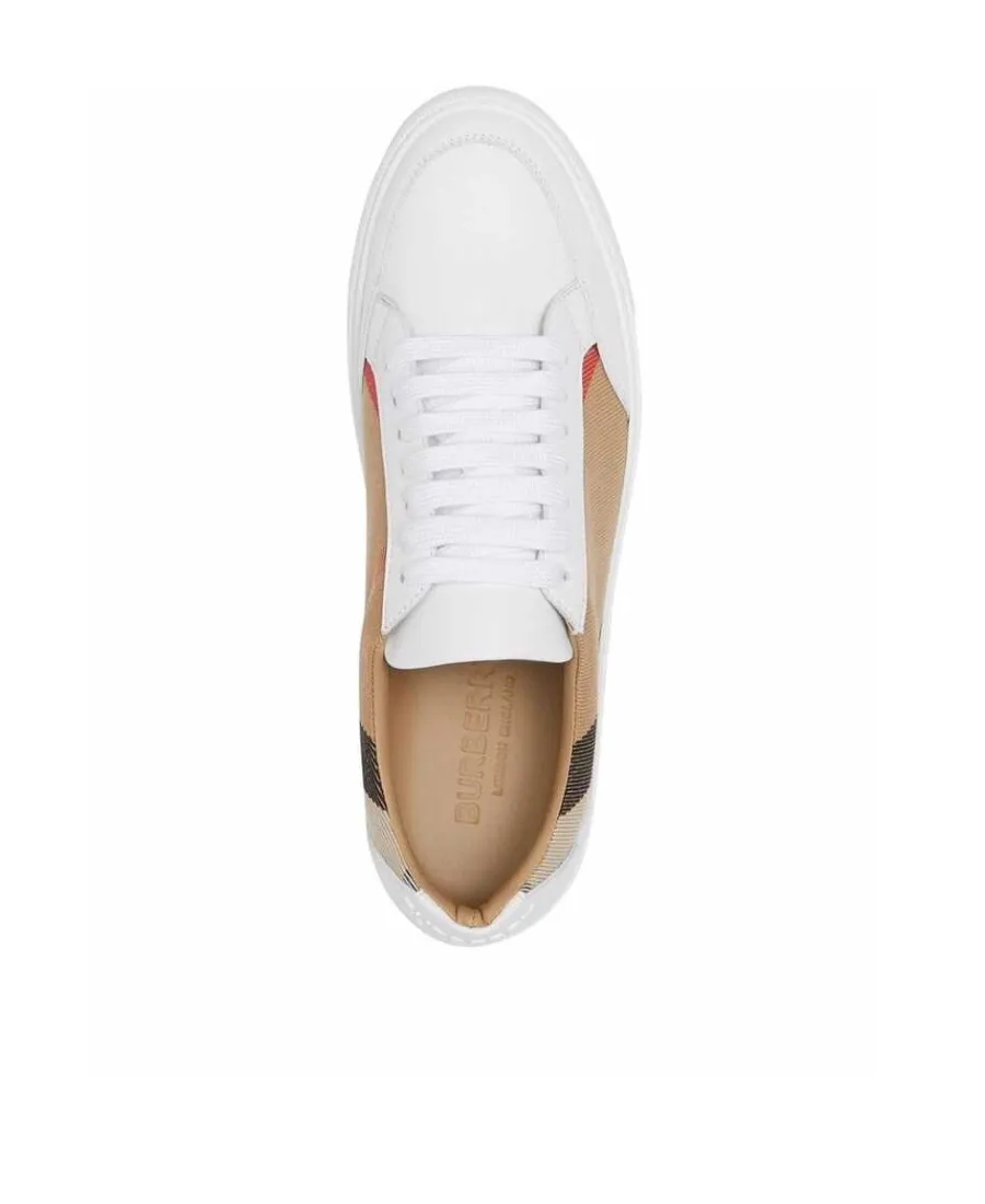 House Check Lace-Up Sneakers