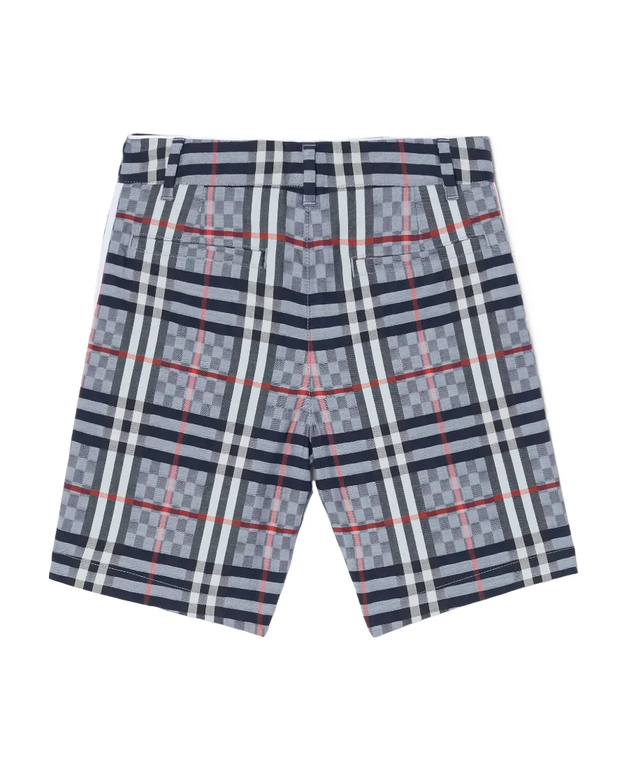 Checked Tailored Shorts