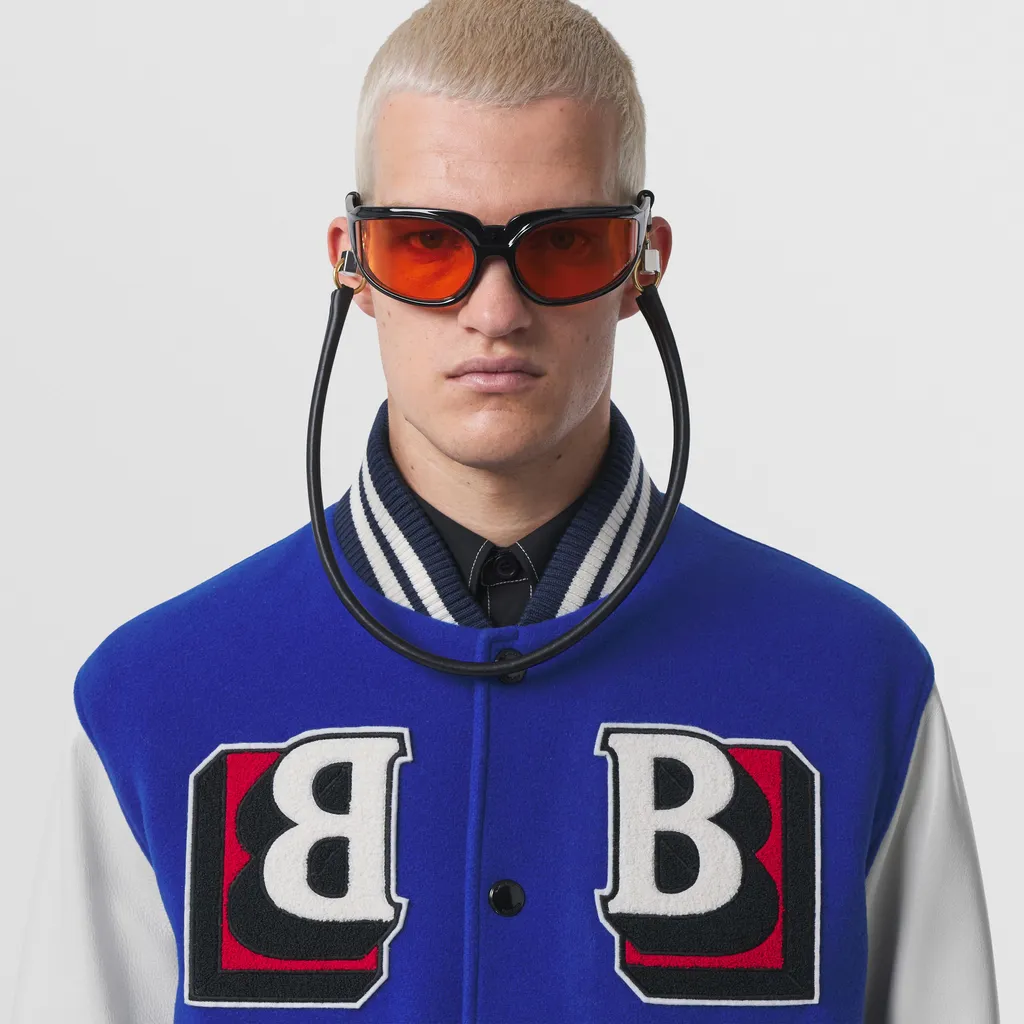 Graphic Logo-Patch Panelled Bomber Jacket