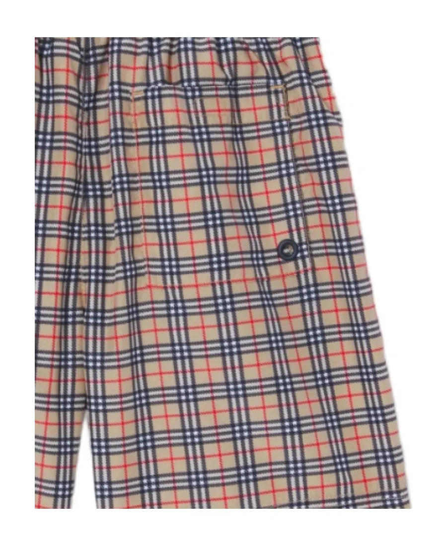 Teen Checked Swim Shorts