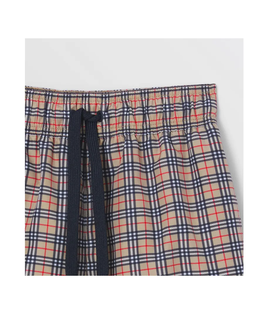 Teen Checked Swim Shorts