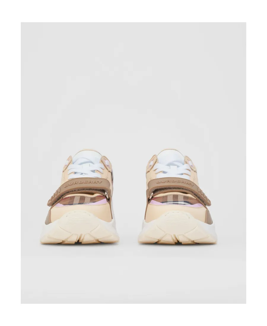 Check Patterned Sneakers