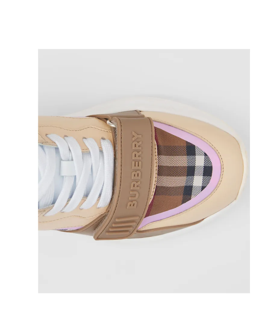 Check Patterned Sneakers