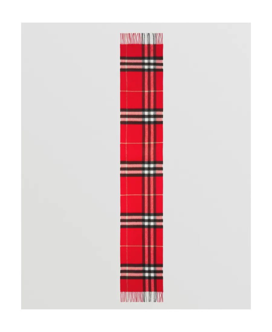 The Classic Checked Fringed Scarf