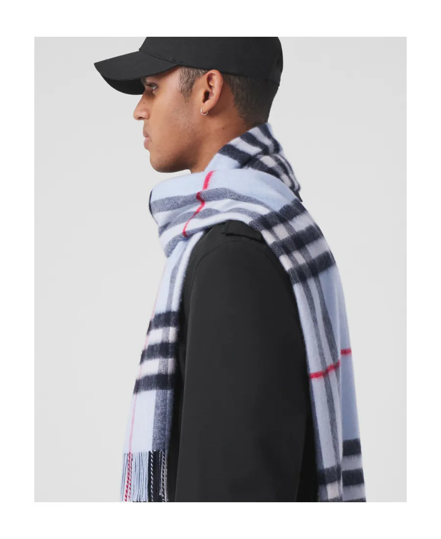 Vintage Check Fringed Scarf