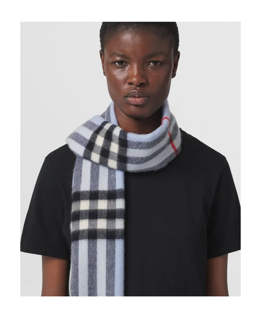 Vintage Check Fringed Scarf