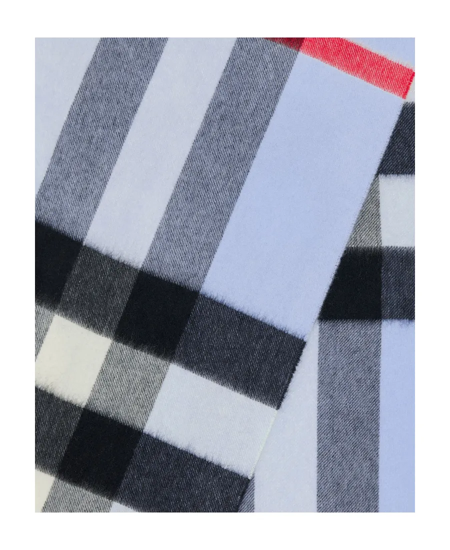 Vintage Check Fringed Scarf