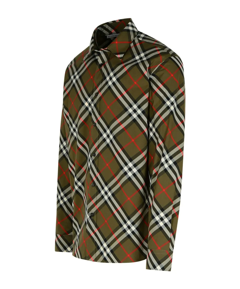 Checked Long Sleeved Shirt