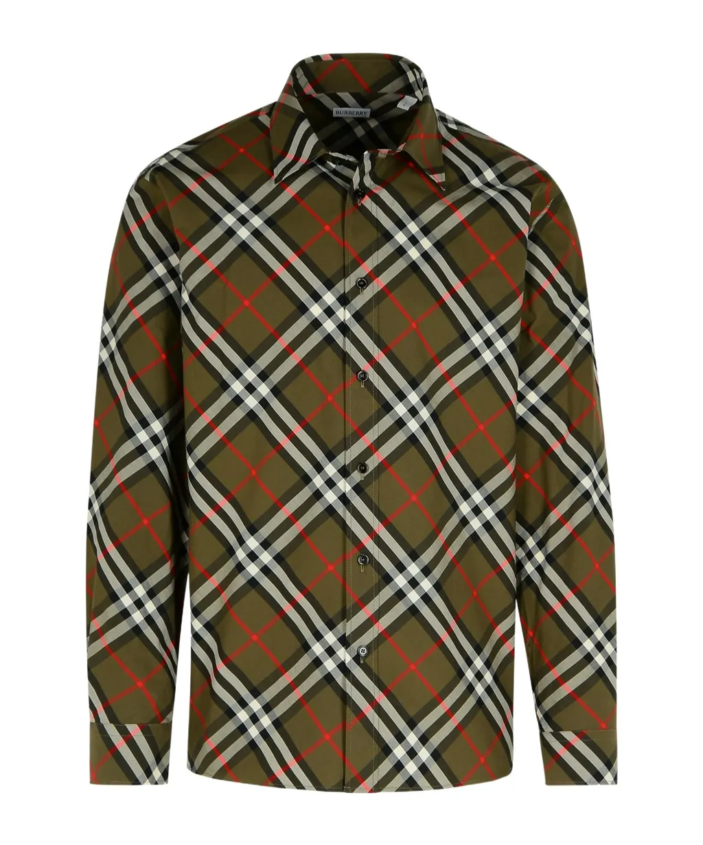 Checked Long Sleeved Shirt