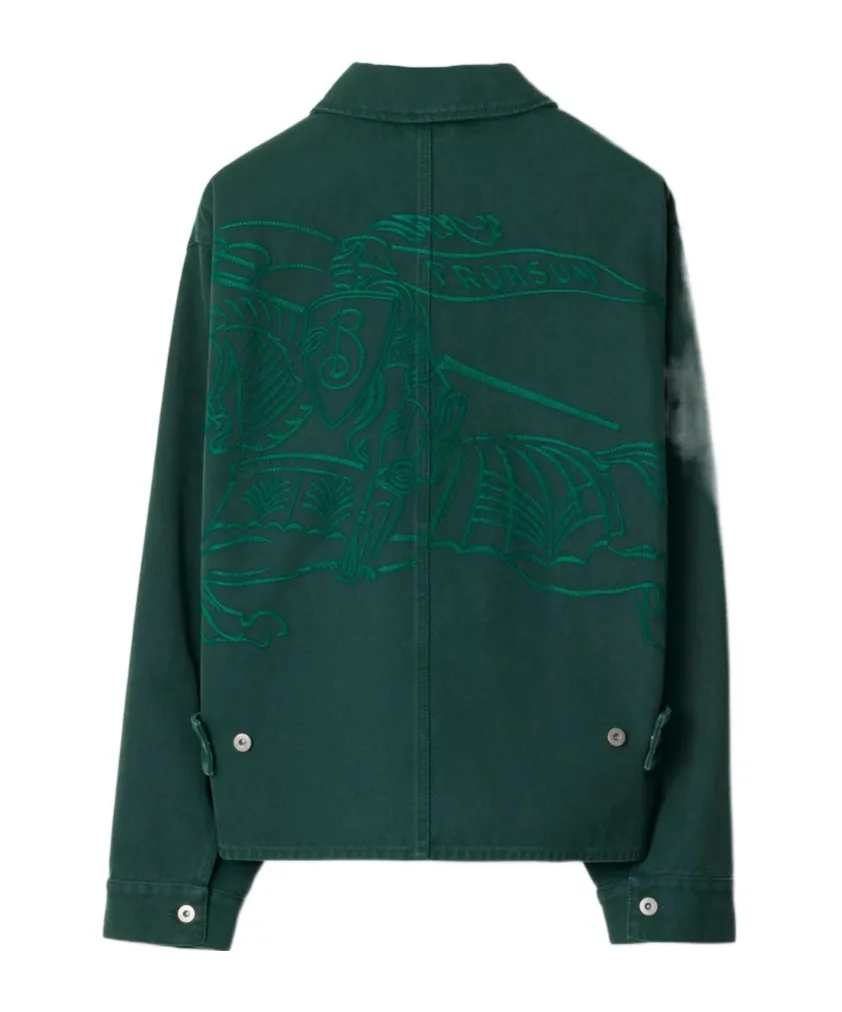 Ekd-Embroidered Cotton Jacket