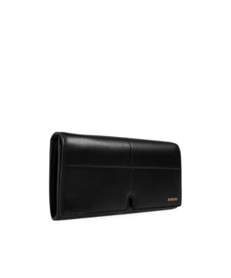 Logo Lettering Folded Wallet