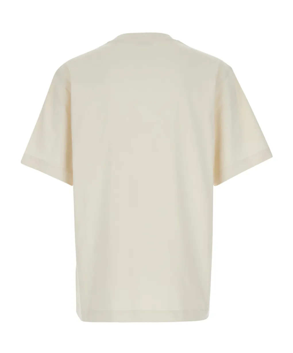 Logo Embroidered Crewneck T-Shirt