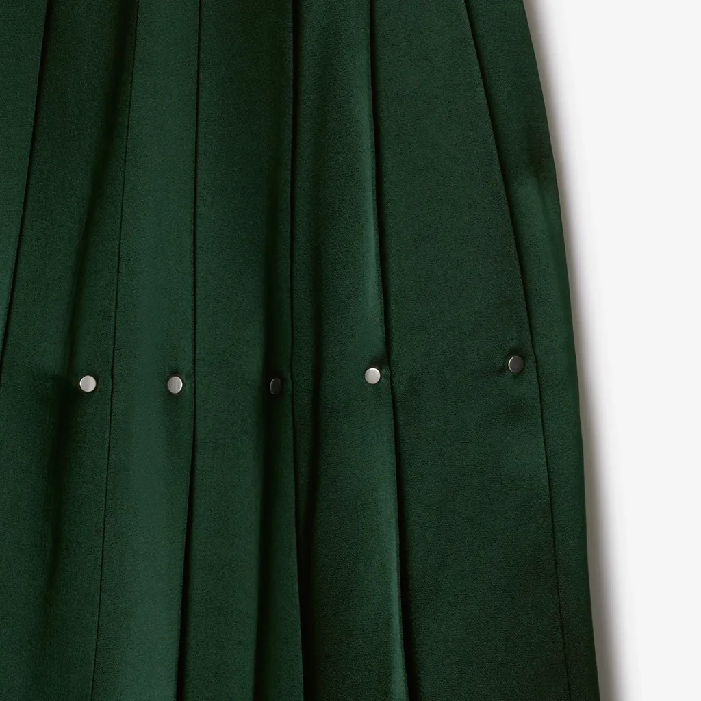 Studded Satin Dress