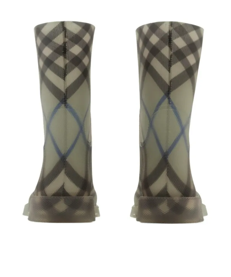 Checked Marsh High Boots