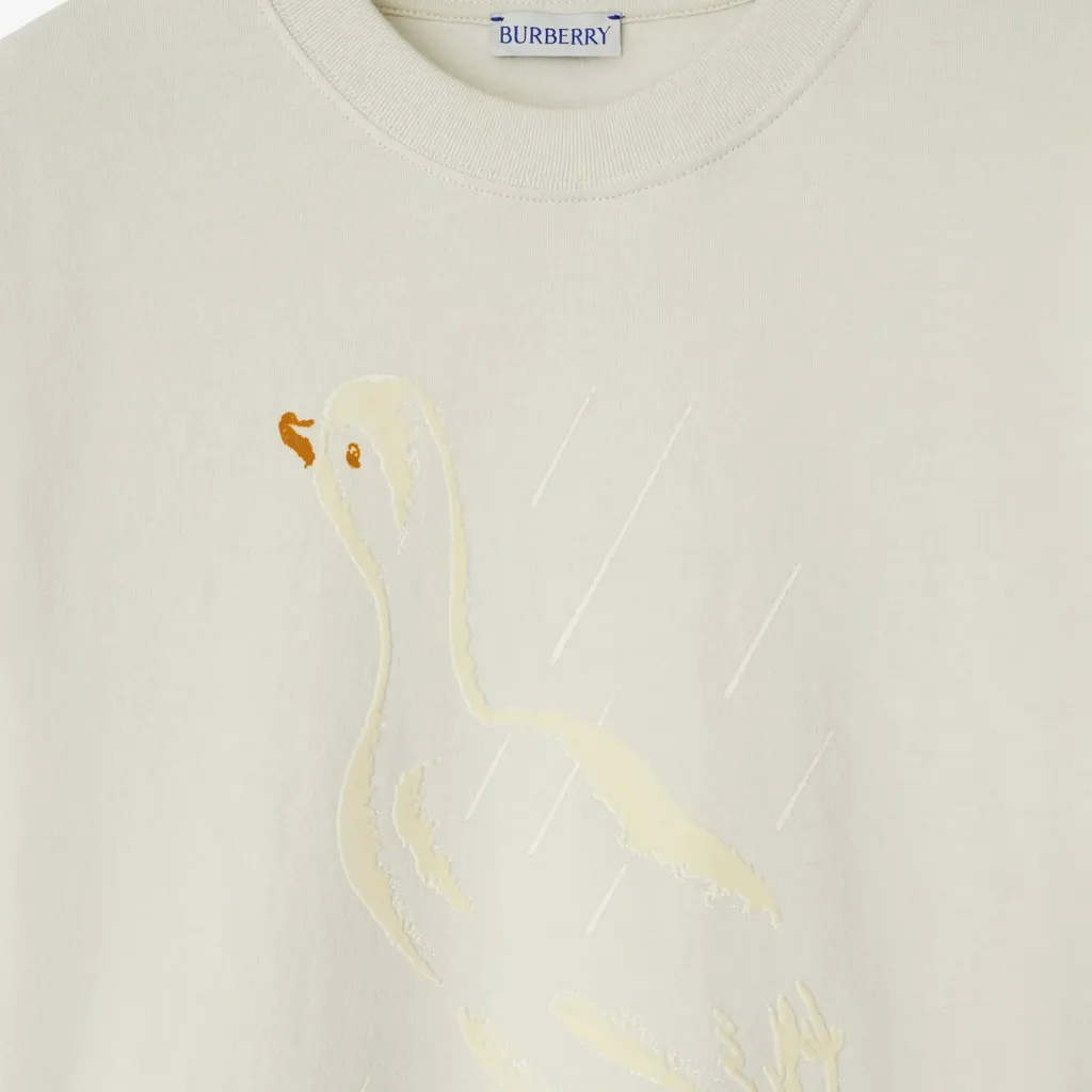 Duck Detailed Crewneck T-Shirt