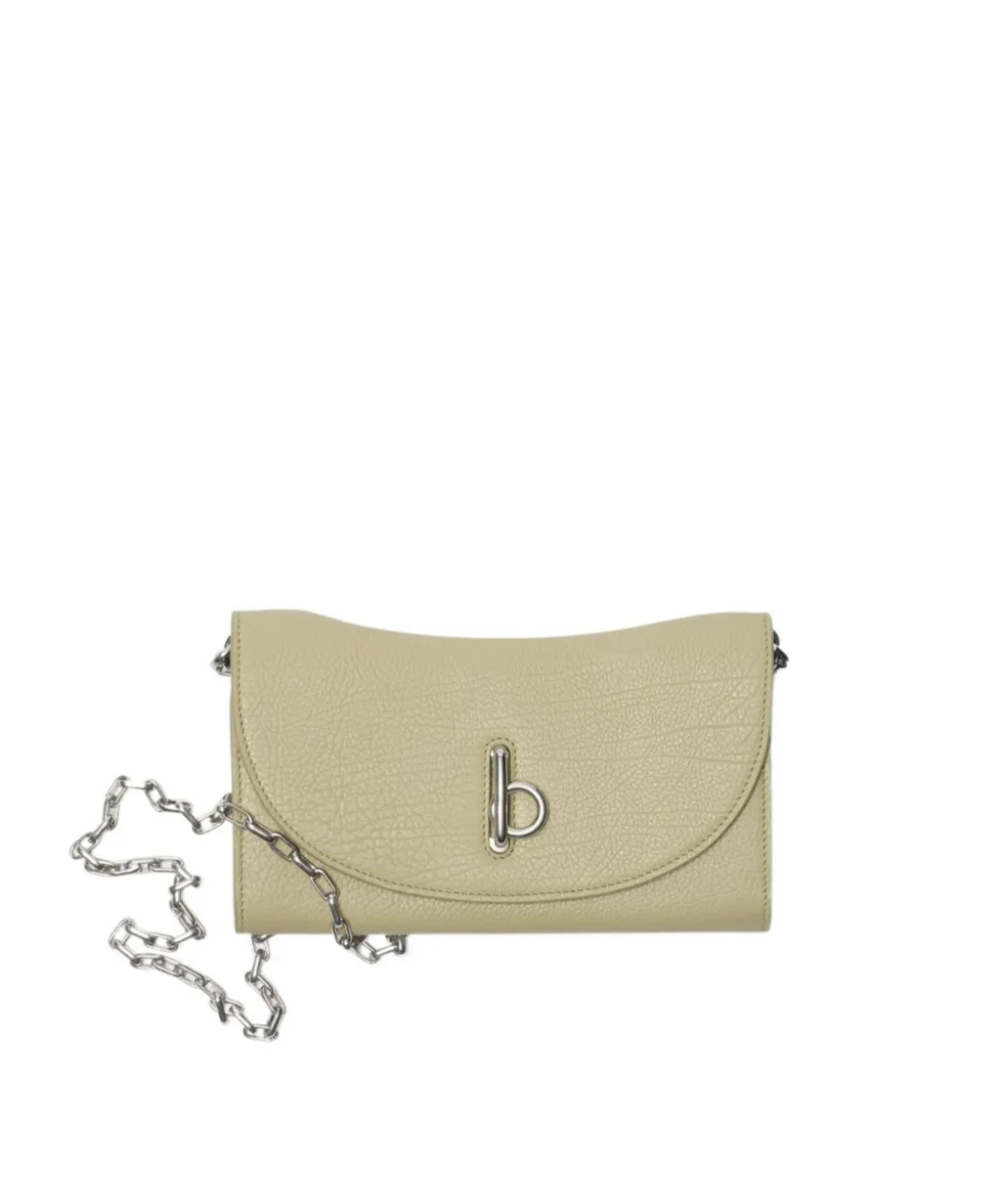 Rocking Horse Foldover Top Chain-Linked Wallet