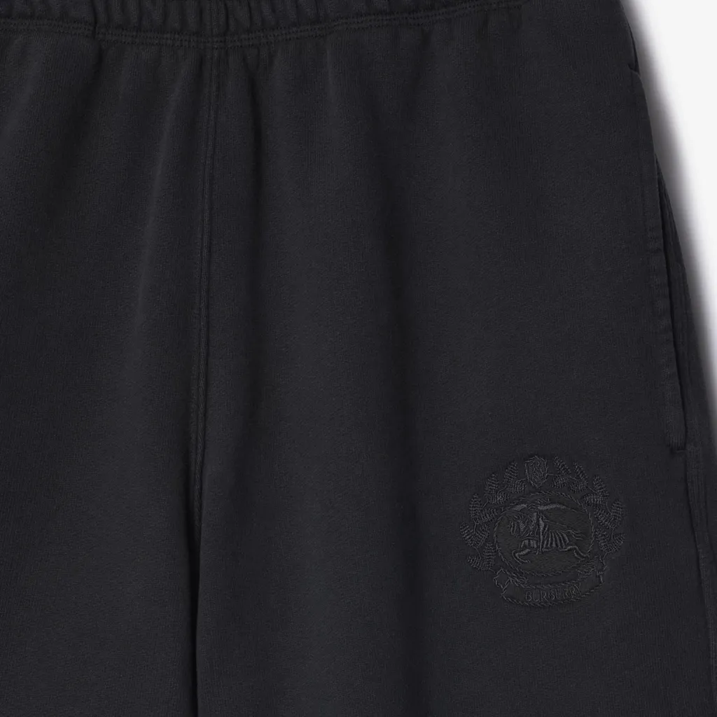 Ekd-Embroidered Cotton Track Shorts