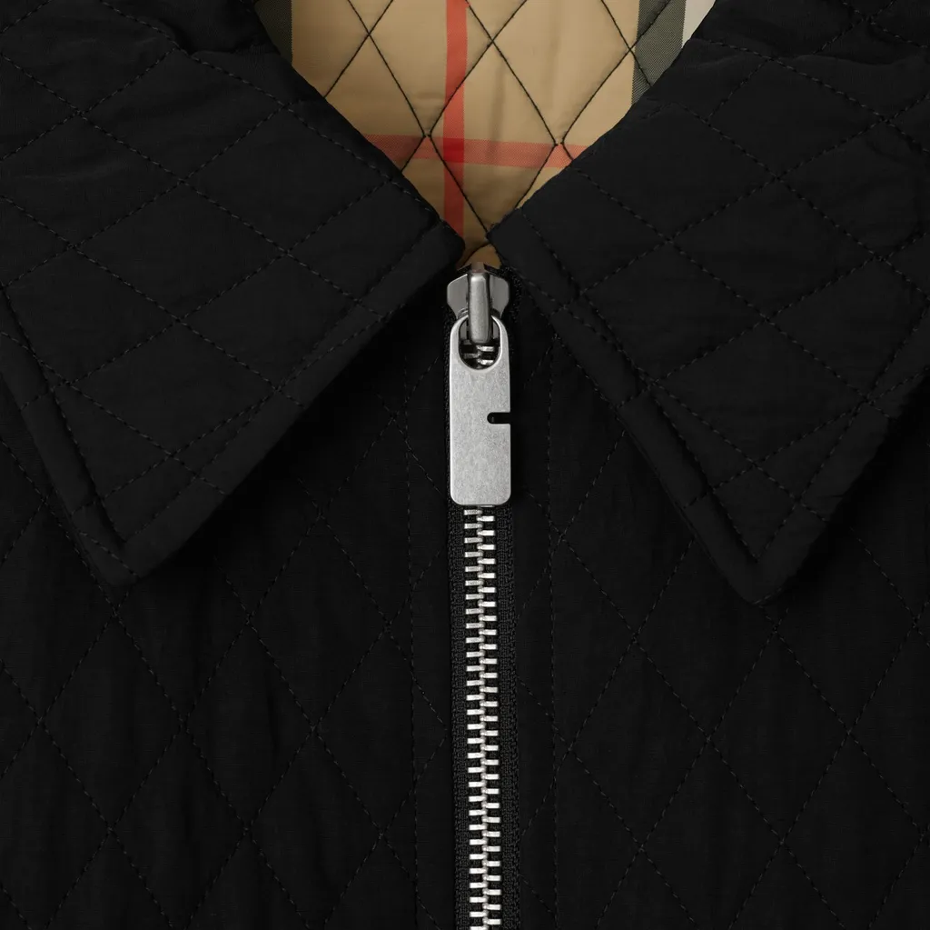 Quilted Zip-Up Jacket