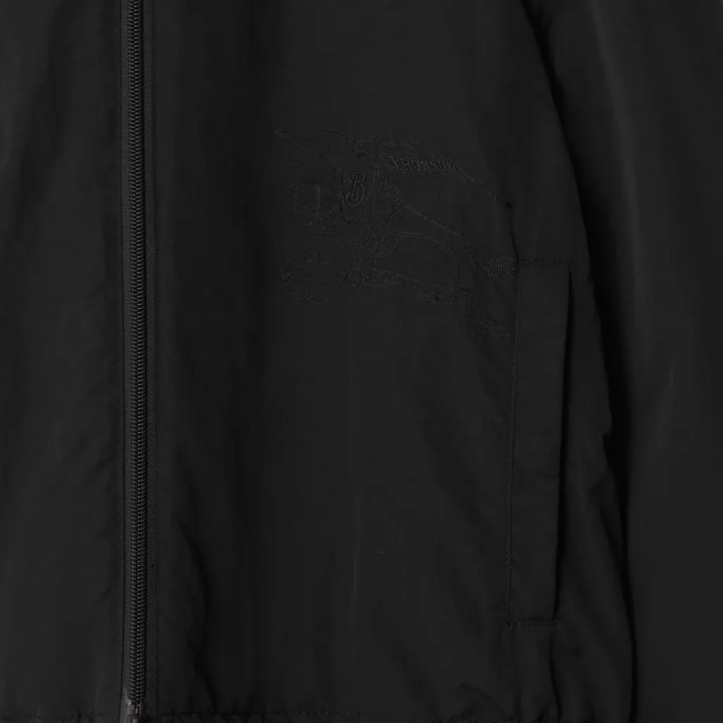Checked Reversible Hooded Jacket